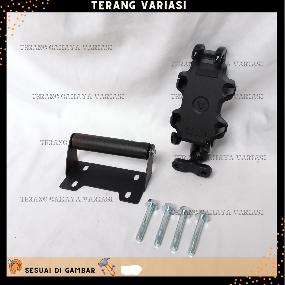 GPS HOLDER PACKAGE HP CBX150 CB 150 X CBX PHONE HOLDER MOTOWOLF ALUMINIUM MOTORCYCLE HANDPHONE HOLDE