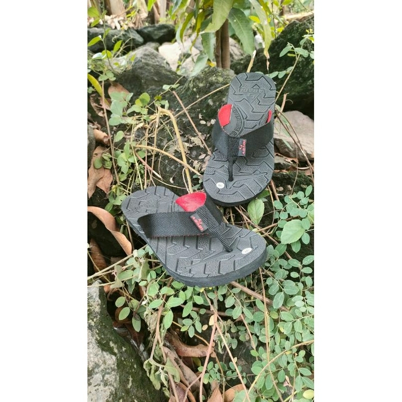 ต้นฉบับ ortega รองเท้าแตะหนีบสีดําป้องกันการหักแข็งแรงทนทาน