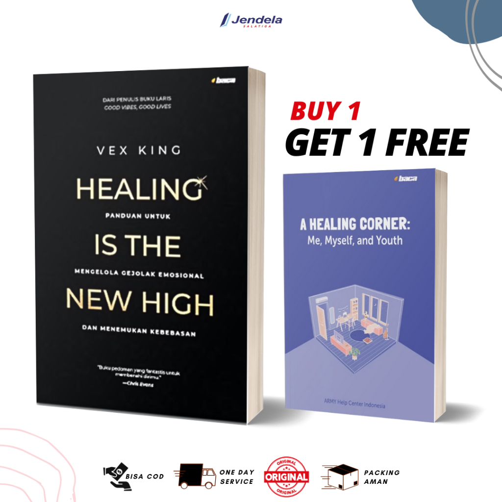 Healing is หนังสือสร้างแรงบันดาลใจสูงใหม่โดย Vex King - อ่าน