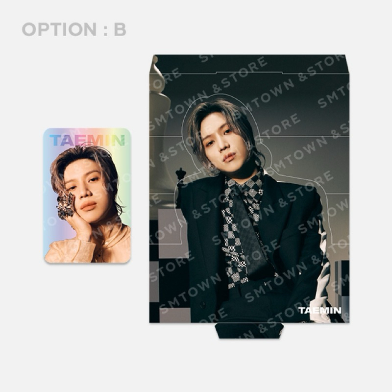 OFFICIAL MD ADVICE TAEMIN HOLOGRAM PHOTOCARD SET SHINEE