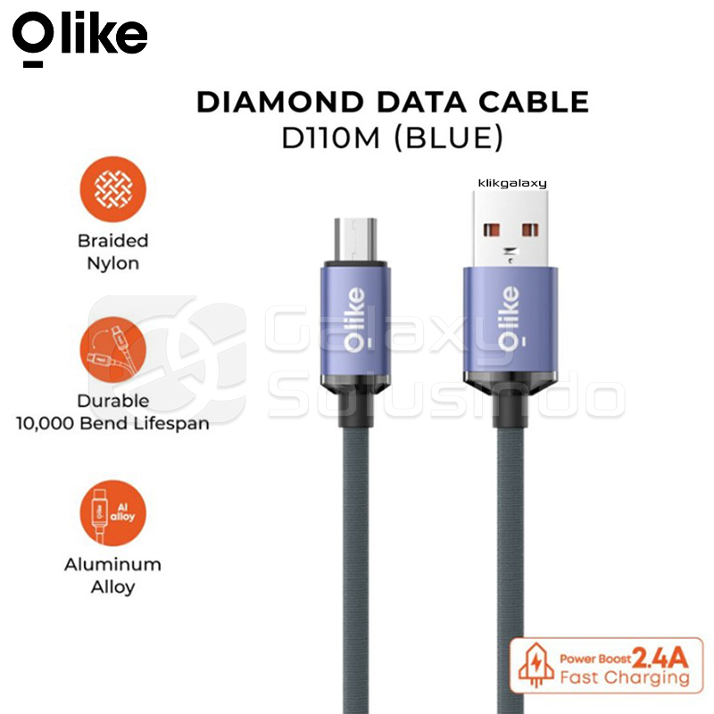 สายชาร์จเร็ว Micro USB ของ Olike D110M Diamond