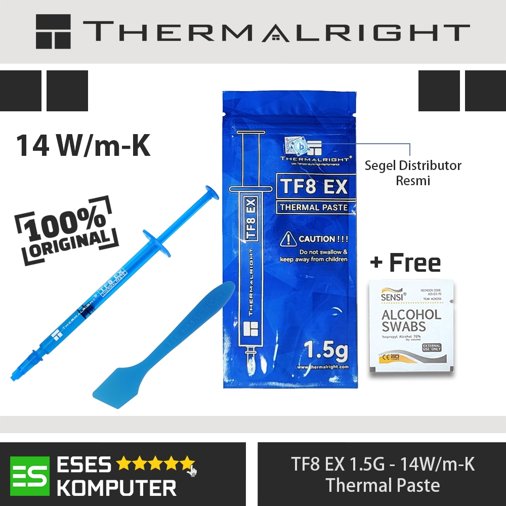 Thermal Paste THERMALRIGHT TF8 EX 1.5G / 1.5 กรัม สารประกอบจาระบีความร้อน