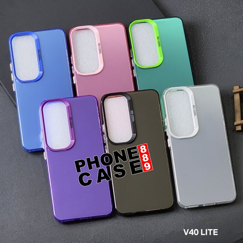 VIVO V40 LITE CASE IMD PLATE HOLOGRAM CASE SOCOOL VIVO V40 LITE