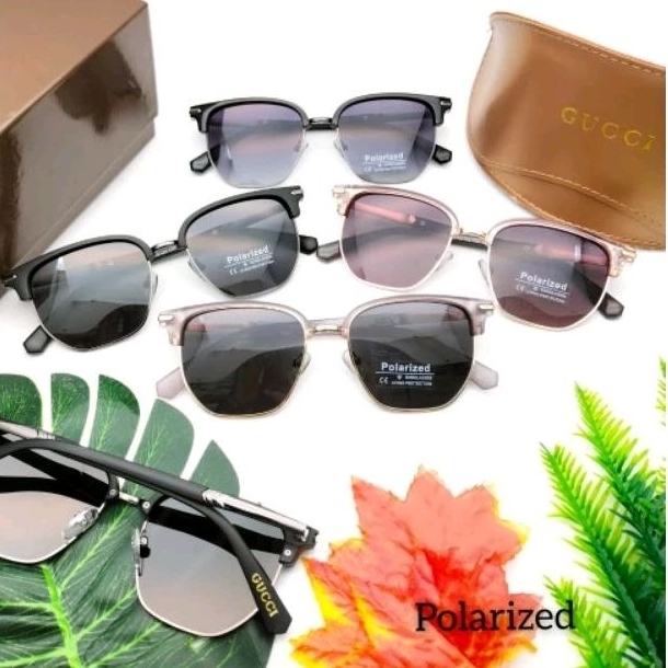 Gc แว่นกันแดดเลนส์โพลาไรซ์ uv 400%>>> แฟชั่น unisex