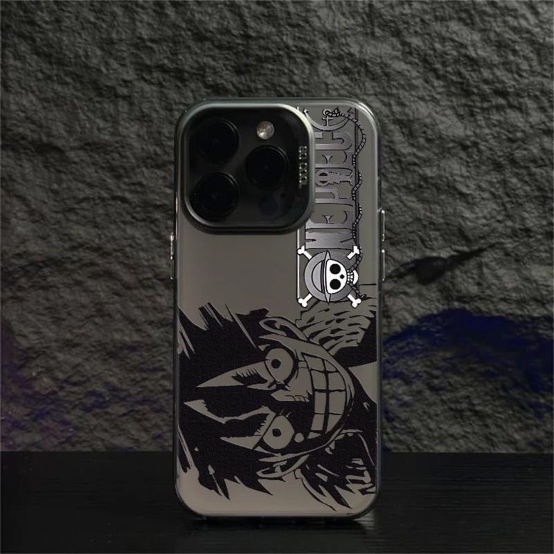 ใหม่! Premium MATTE CASE HARD CASING HP GRAFFITI ONE PIECE LCY CASE COMPATIBLE สําหรับ IPHONE 15 PRO