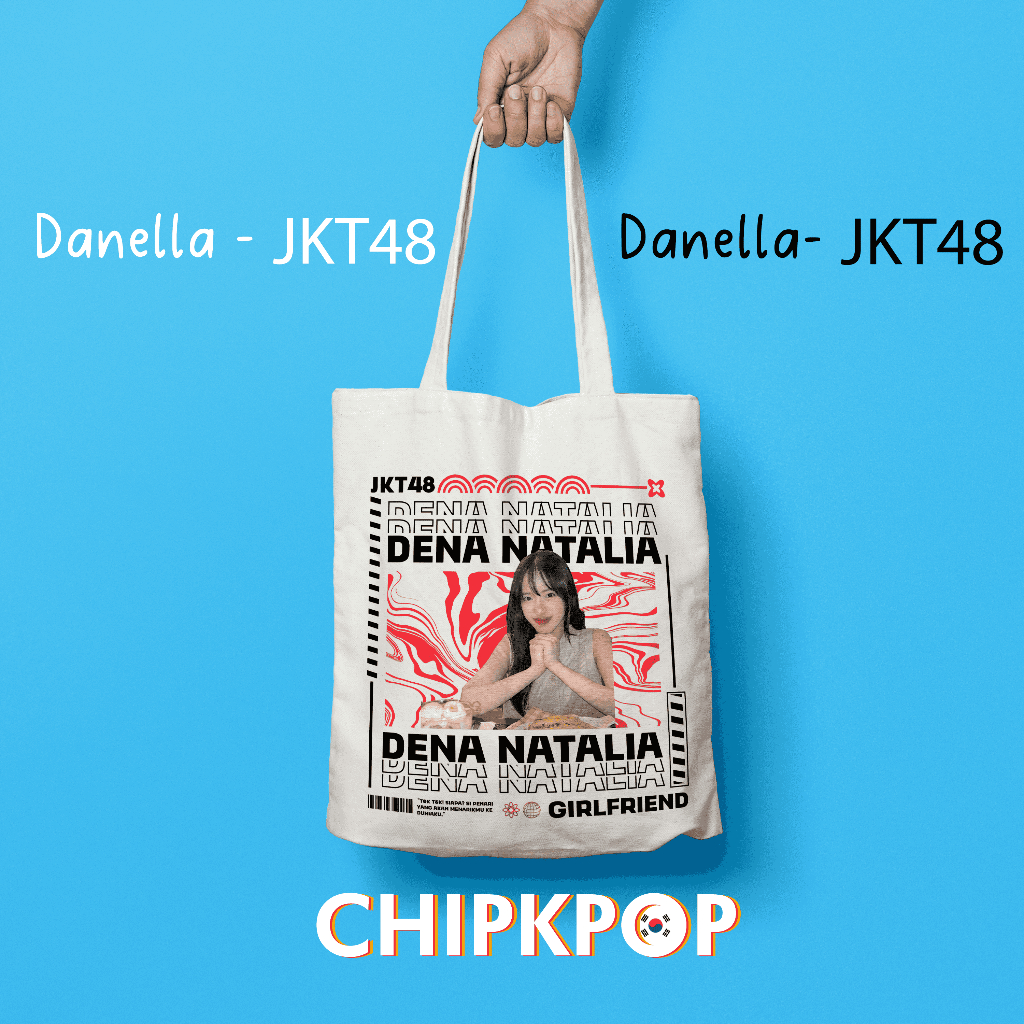 [DANELLA SET PACKAGE] [JKT48] I OSHI DANELLA JKT 48 FANMADE TOTEBAG I JKT 48 OSHI DANELLA I DANELLA 