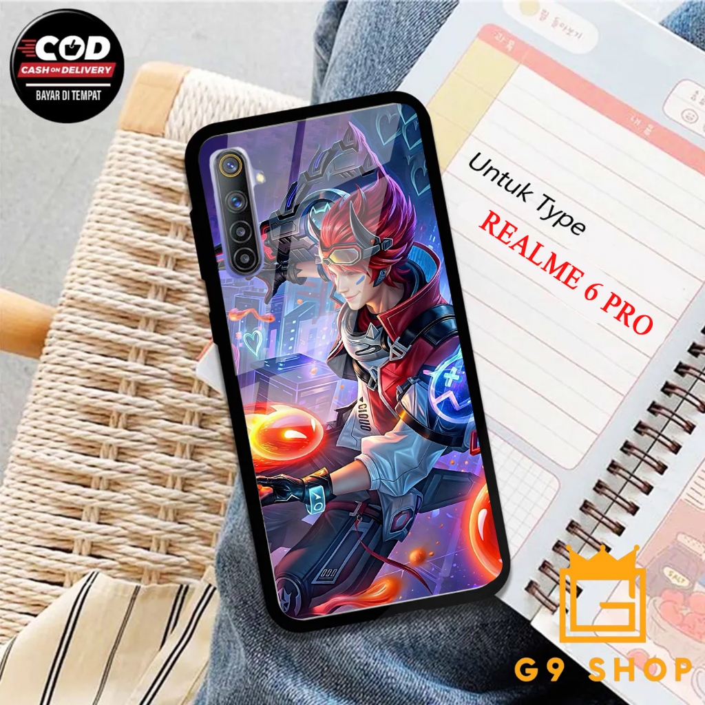 [gnine_case]เคส realme 6 pro- case Glossy-Protective )case(ml)softcase hp-case hp-casing hp-silikon-