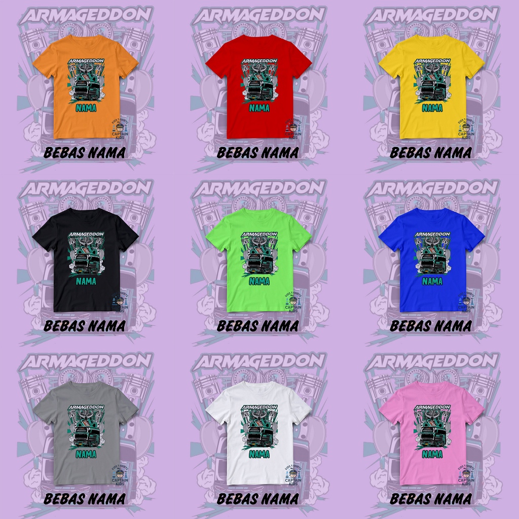 TELOLET BUS KIDS เสื้อยืด / ARMAGEDON TELOLET BUS KIDS CLOTHES