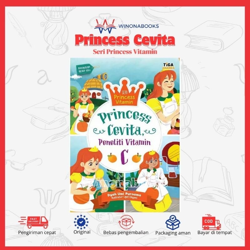 Princess Vitamin Series: Princess Cevita, Vitamin C Researchers กลายเป็นเครื่องดื่มแสนอร่อย, แท็บเล็