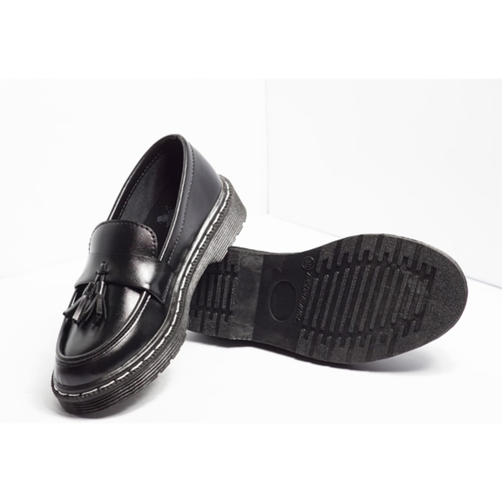 ล่าสุด Lofer Dr Martens Mens Penny Loafer Slip On Shoes Hade Size 36-45