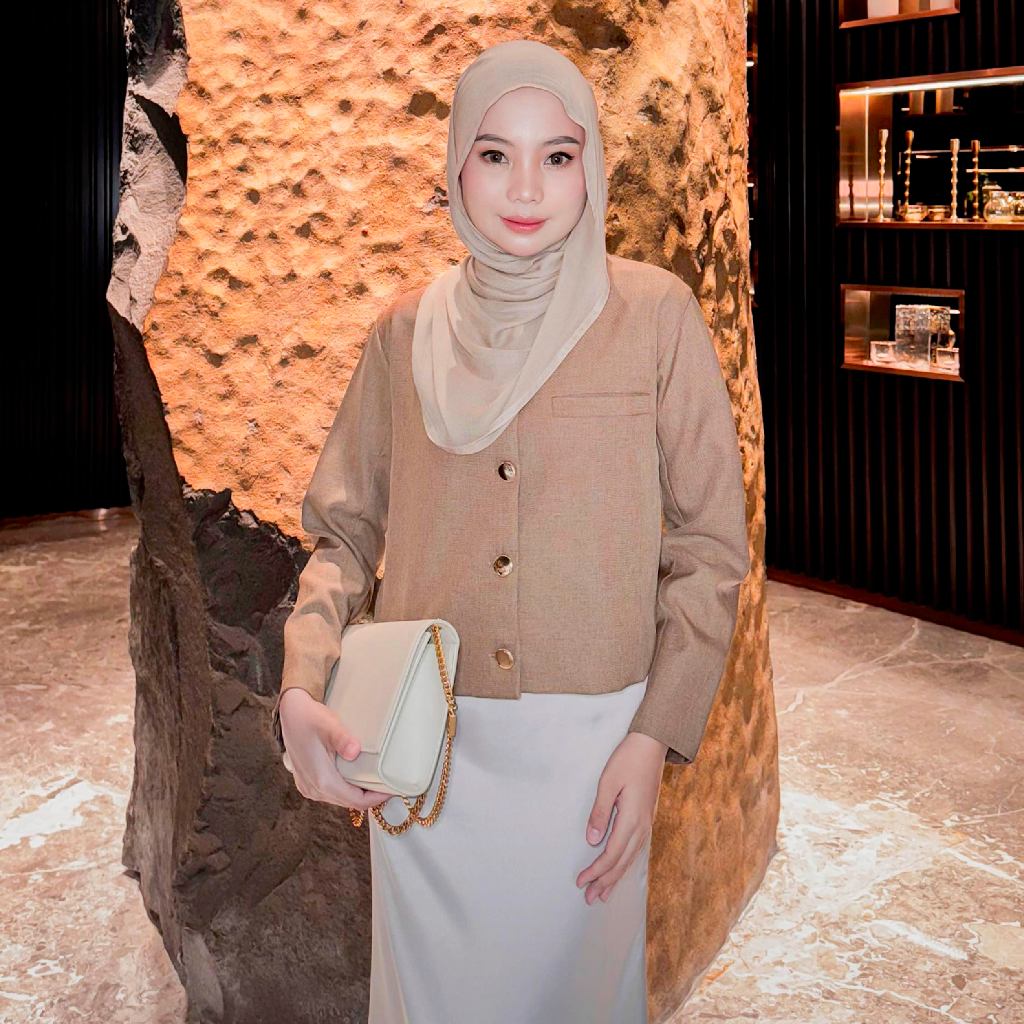 Bynissa - CAILY BLAZER - Outer - Blazer - ชุดสูทผู้หญิง - Semi Wool - เสื้อผ้าผู้หญิง