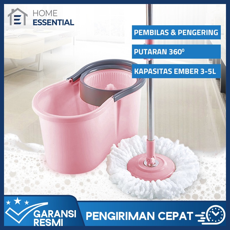 Home Essential Ultra Mop Floor Mop Floor Mop Aclima 1752 - Spin Mop Floor Plan Rotary Mop