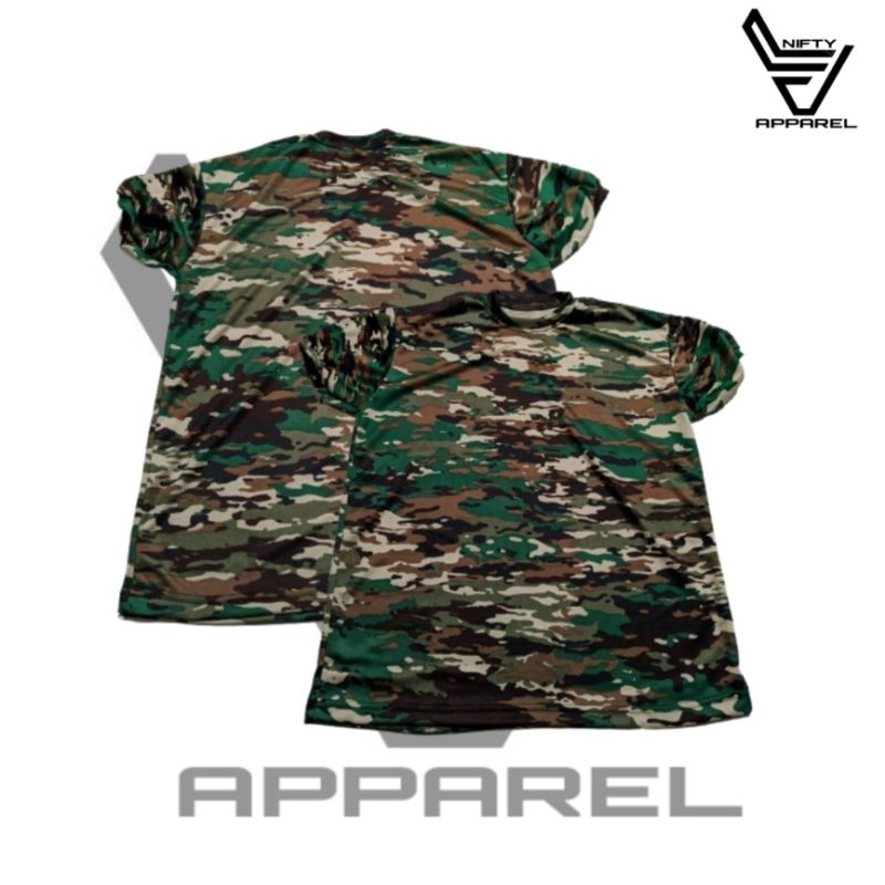 MILITARY– DRYFIT CAMO เสื้อยืด DRYFIT CAMO KASAD DRYFIT CAMO KASAD SHORT SLEEVE