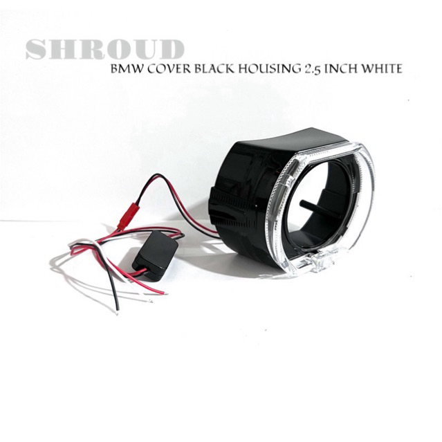 BMW 2.5 INCH BLACK HOUSING COVER PROJECTOR BI LED คุณภาพดีที่สุด