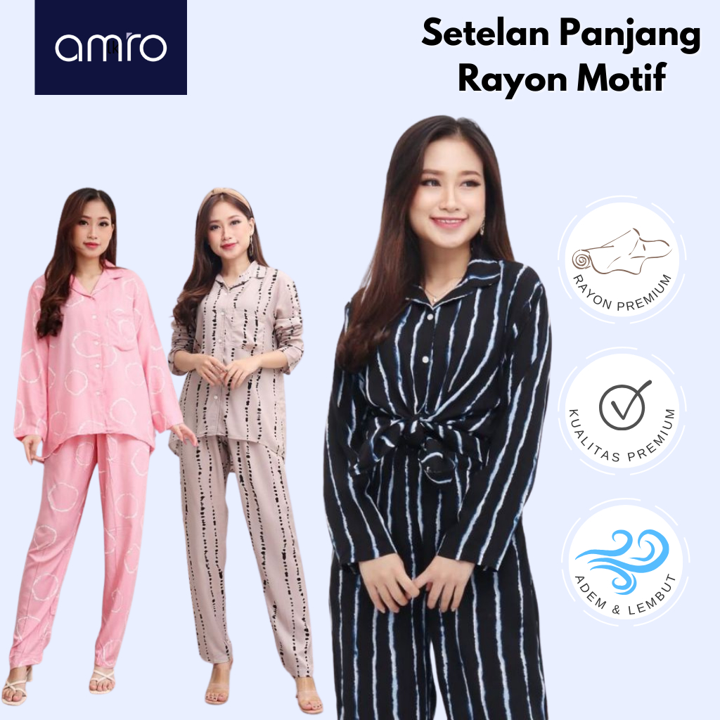 AMRO SLEEPWEAR - SEJEONG ONE SET - JJ COLLAR - SJJ8