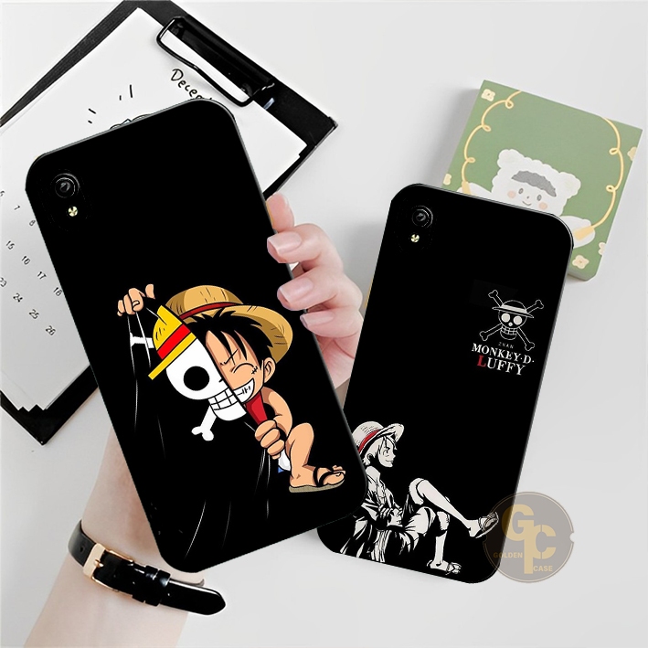 ซิลิโคน VIVO Y91C Y1S Y19 Y71 Y71i Y81 Y83 Y53 Old Luffy one piece อนิเมะ Motif - เคสน่ารัก - เคสอิน