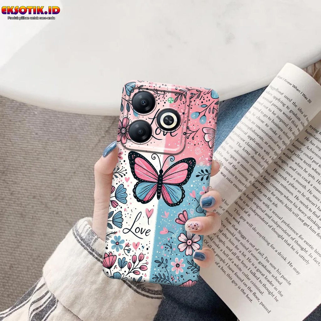 เคส Infinix Hot 40i - เคส Infinix Hot 40i - เคสแฟชั่น - Infinix Hot 40i Silicone - Cool and Cute Mot