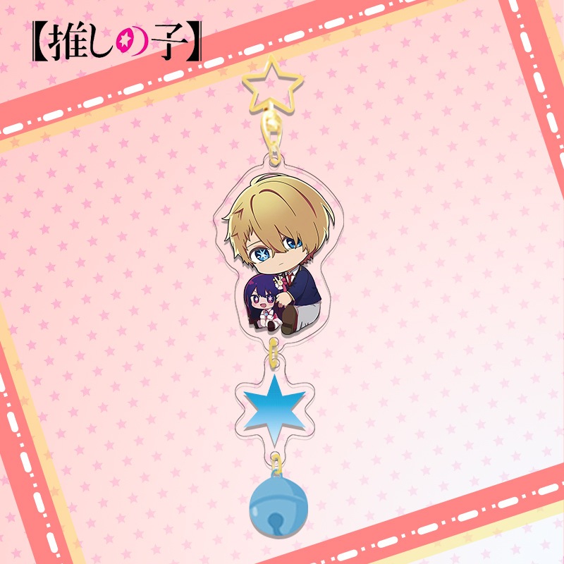 GANTUNGAN พวงกุญแจ / ที่แขวนกระเป๋า / พวงกุญแจ อะนิเมะ oshi no ko Ai aqua ruby