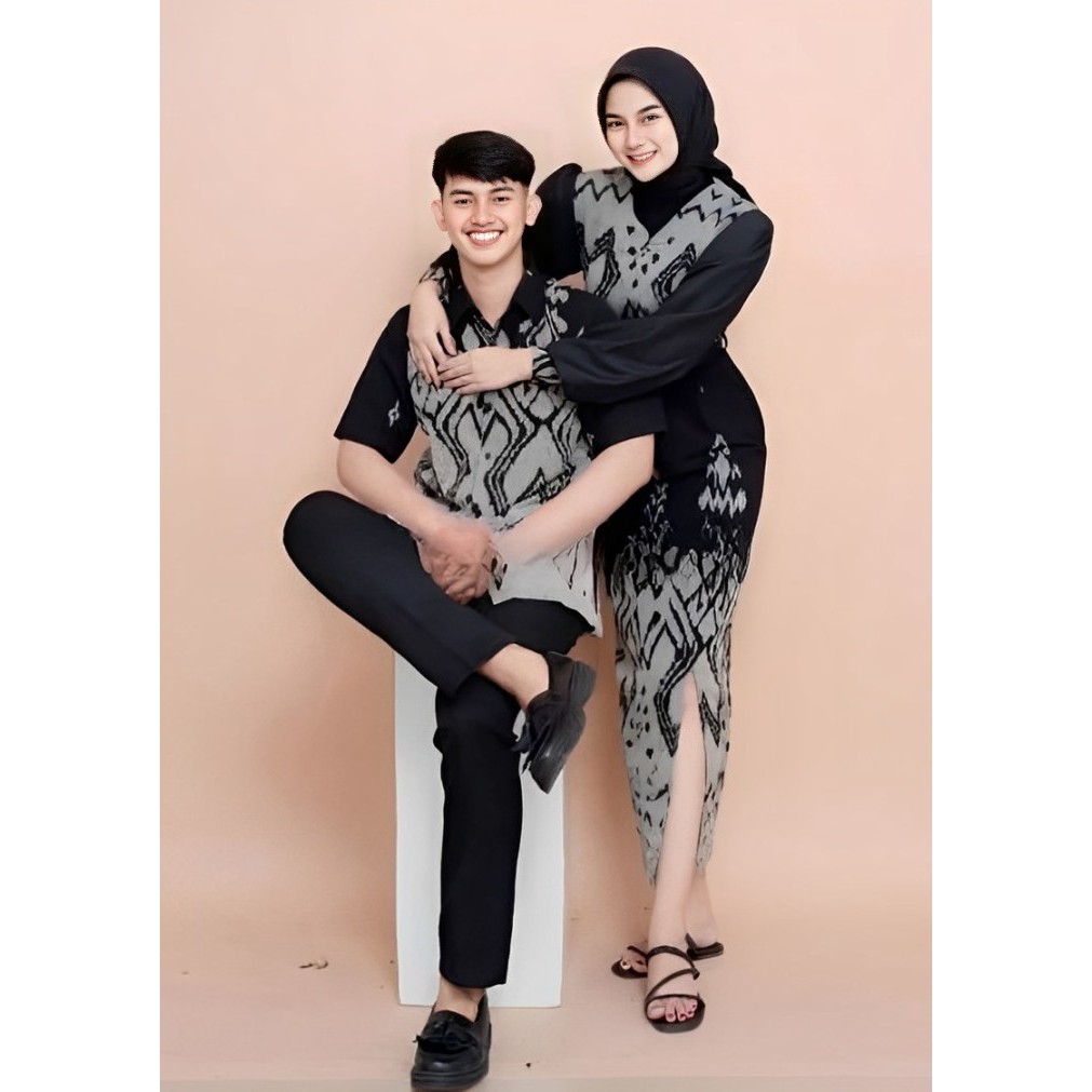 เสื้อผ้า KAMEJA KARTINI WOVEN - KARTINI COUPLE WOVEN BLACK LOVE - WOVEN GAMIS - WOVEN DRESS - WOVEN 