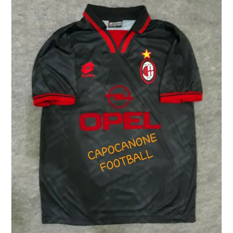 Jersey AC MILAN RETRO 1996 1997 1998 1995 HOME 96 97 98 95 3rd third third BLOKECORE SKENA FULL กางเ