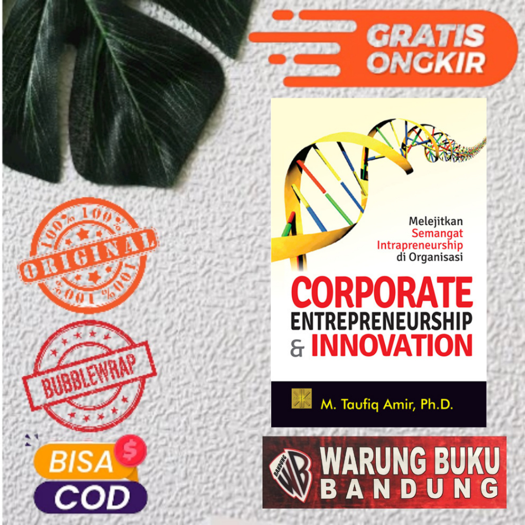หนังสือ Entrepreneur Entrepreneurship and Innovation - ม. Taufiq Amir, PhD