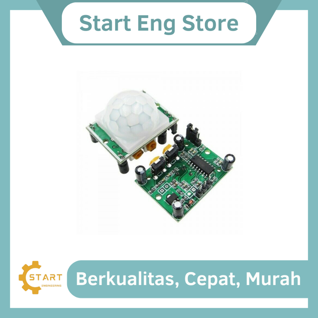 HC-SR501 PIR Motion Sensor – เซ็นเซอร์อินฟราเรด Pyroelectric สําหรับการตรวจจับความเคลื่อนไหว