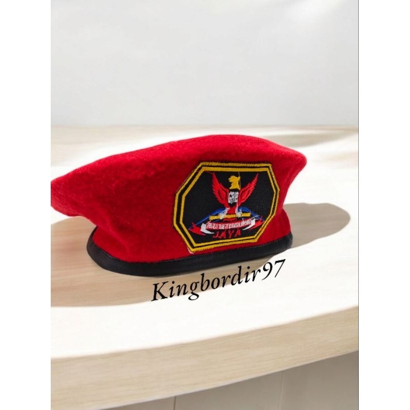 หมวกเบเร่ต์ Grib jaya/หมวกเบเร่ต์ลาย Grib Jaya Mass Organization