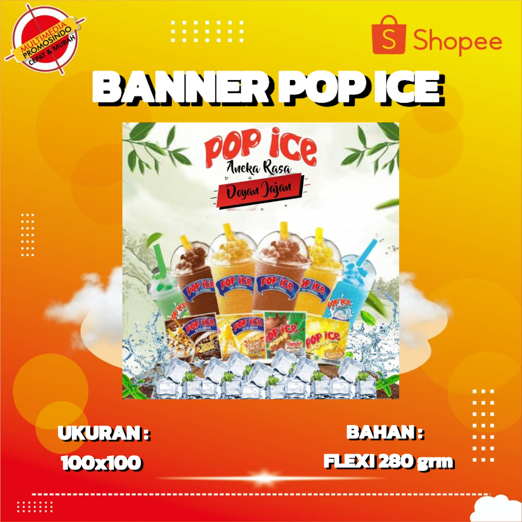 BANNER / BANNER / ICE SHOP MMT / ICE POP BANNER