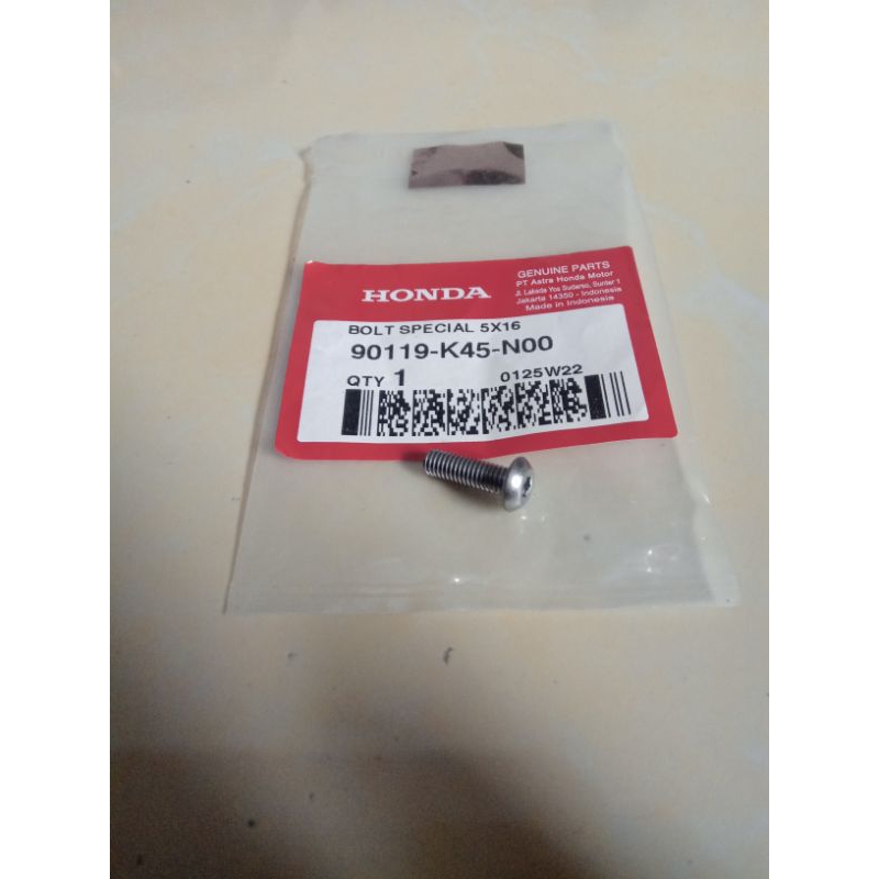 ด้านหน้าโล่ visor bolt พิเศษ bolt 5x16 cb 150r k15G cbr 150r k45G cbr 150r k45N cbr 150r k45R cbr 25