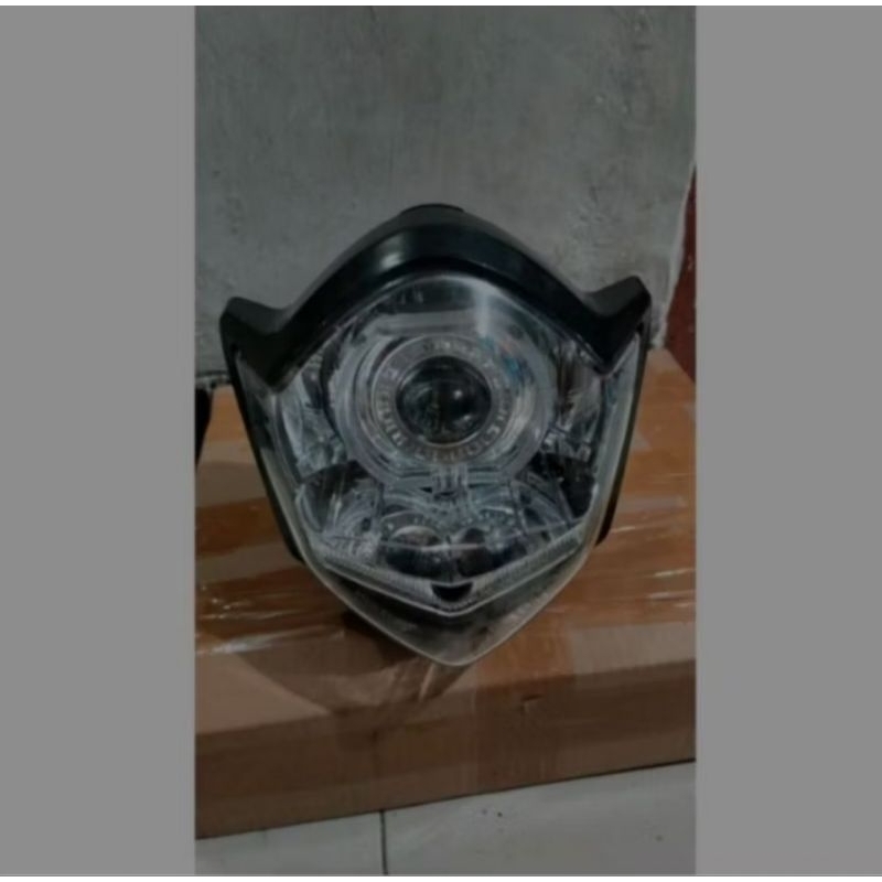 ไฟหน้าสะท้อนแสง Vixion Old Plus Bild Ala Ala Ala Ala Ala Ala 4.5 นิ้ว พร้อมใช้งาน