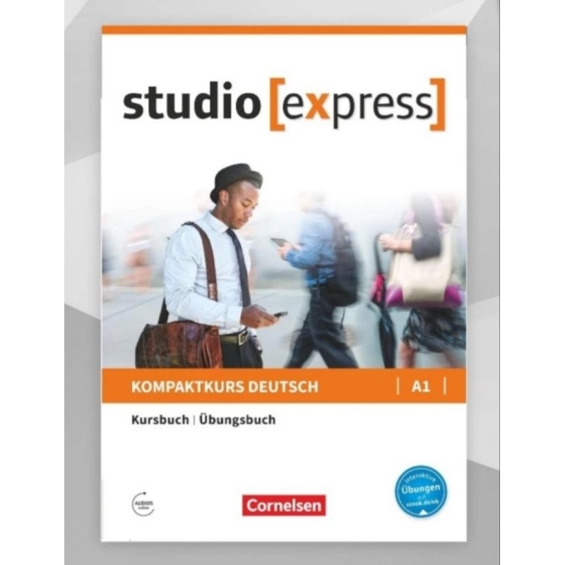 GERMAN LANGUAGE ที่คั่นหนังสือ STUDIO EXPRESS A1 - KURTBUCH UND UBUNGSBUSH