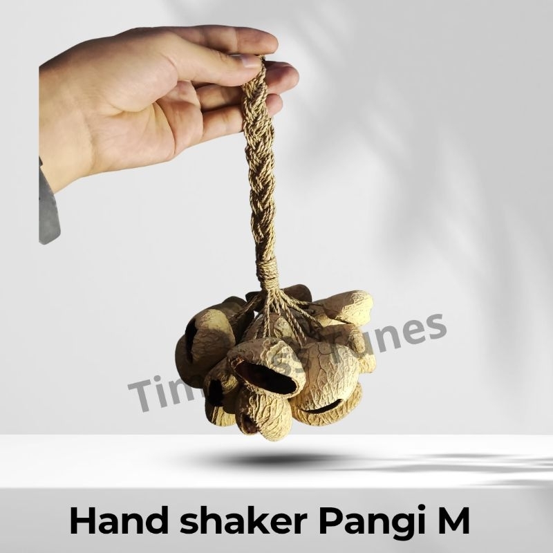 MARAKAS KLUWEK Hand Shaker Pangi เครื่องดนตรีเฉพาะเสียงน้ําไหล ไซส์ M