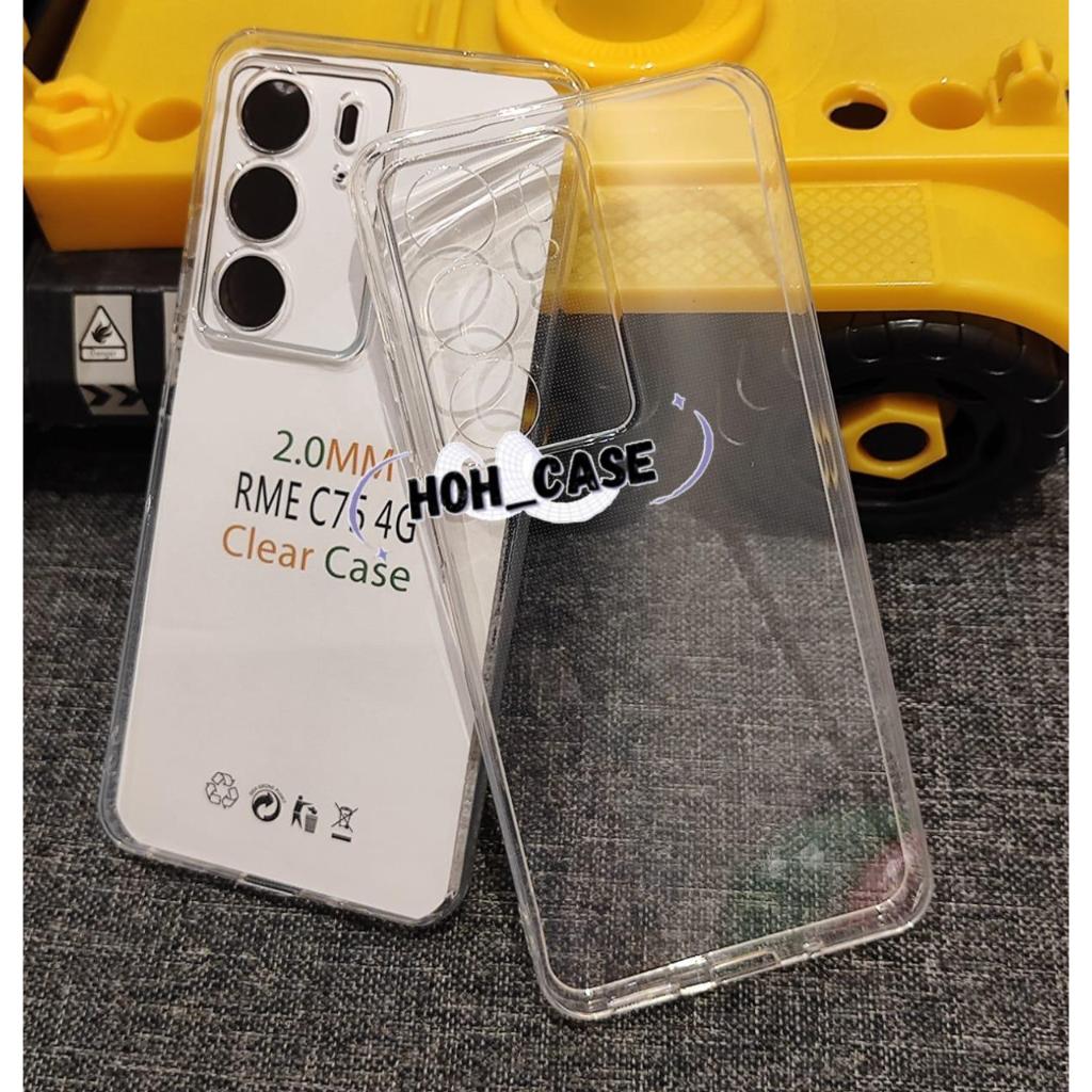 เคสนิ่ม 2mm clear case Realme c75 c75x c61 real c63 c65 c67 Realme gt neo 2 gt neo 3 gt neo 3t gt 2 