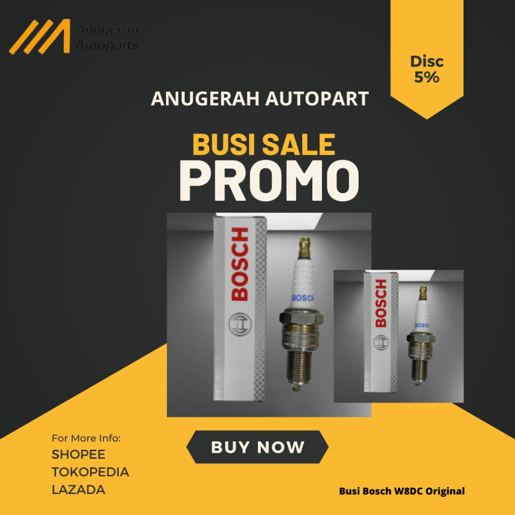 หัวเทียน Bosch W8DC ดั้งเดิม