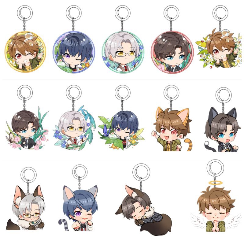 Gantungan TEARS OF THEMIS KEYRING / TEARS OF THEMIS GAME KEYCHAINS