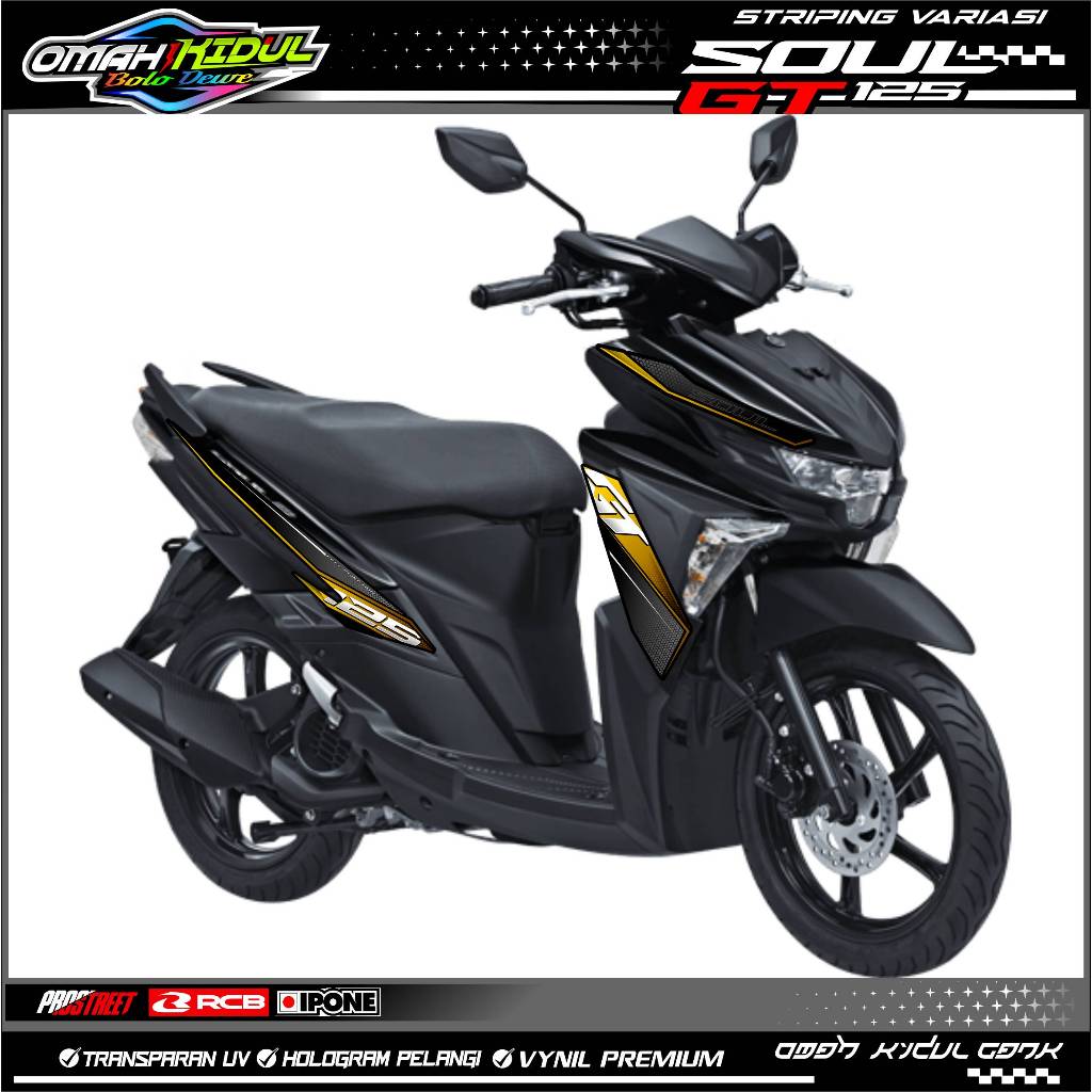 STRIPING VARIATIONS YAMAHA SOUL GT 125 / สติ๊กเกอร์ LIST VARIATIONS สําหรับ SOUL GT 125 MOTORCYCLE