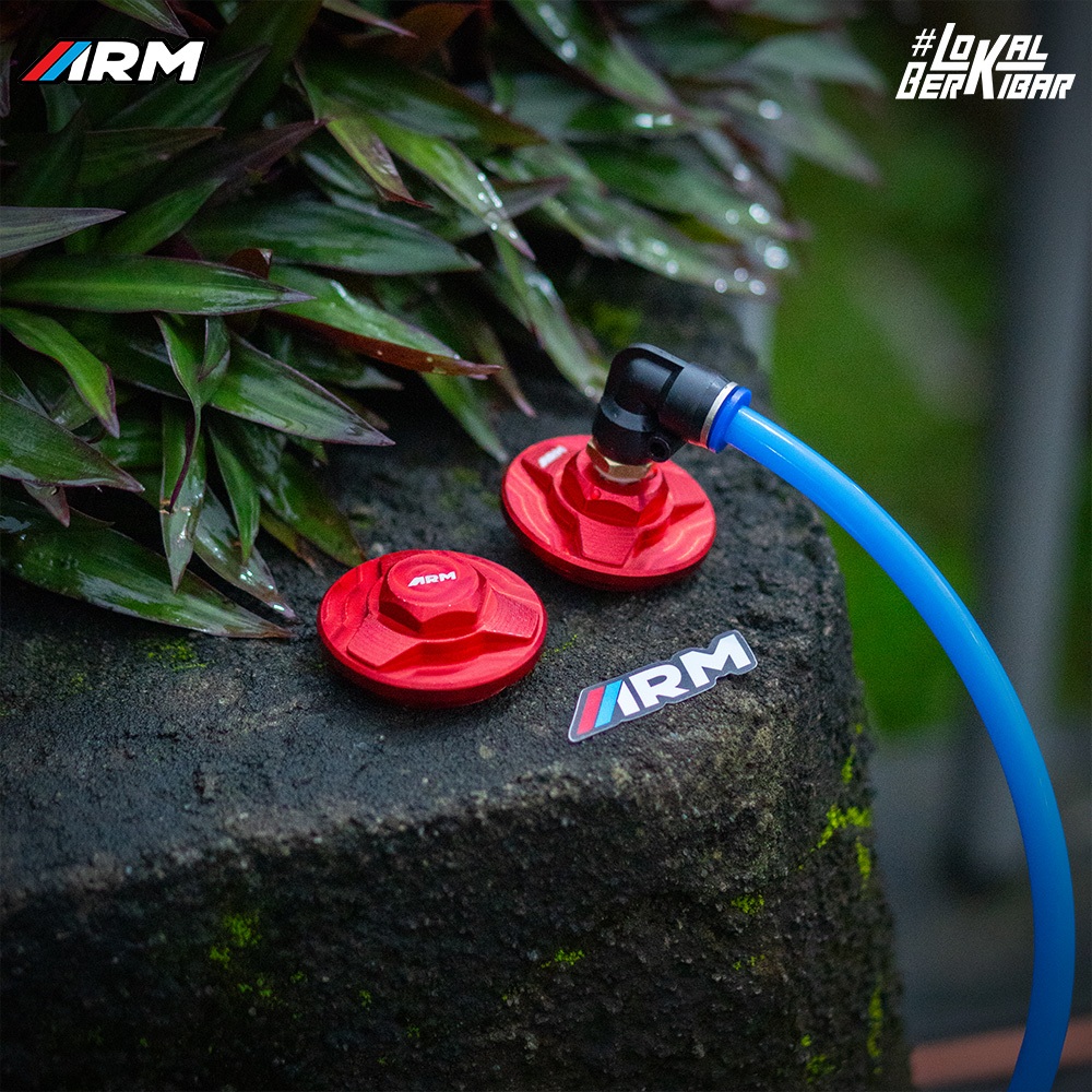 ARM ARUMI TOP AND BOTTOM ฝาครอบวาล์ว AIR MIO JUPITER VEGA FULL CNC