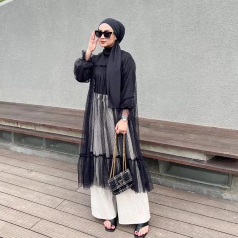 Javana Outer Brukat Tile Midi Womens Midi Dotty Outwear รับประกันคุณภาพ