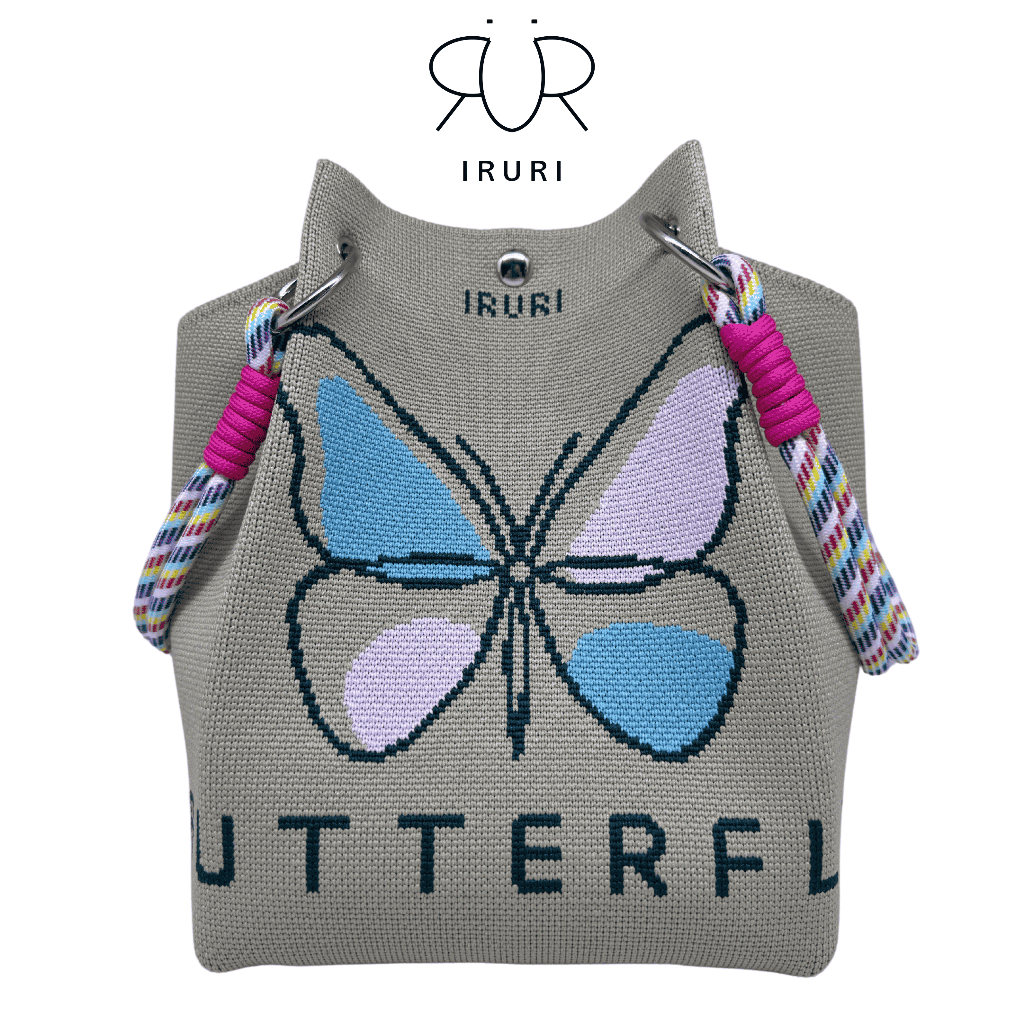 IRURI - กระเป๋าถือถักผู้หญิง TARA Bag Multi Style กระเป๋าถักสไตล์เกาหลี A013