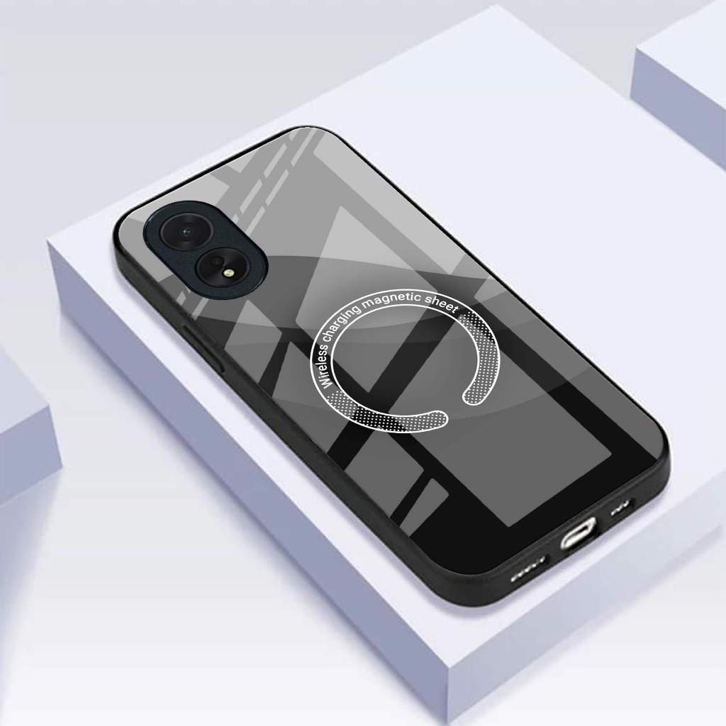 (J98) Softcase Glass OPPO A15 A1K A31 A8 A37 A39 A57 A3S A5 A9 A52 A92 A72 A53 A5S A12 A7 A11K A71 F