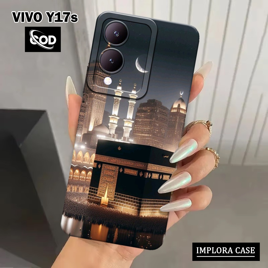 เคส HP IMPLORA - เคส Vivo Y17s ล่าสุด - เคสแฟชั่น MUSLIM - เคส Pro Camera Softcase - เคสโทรศัพท์ Viv