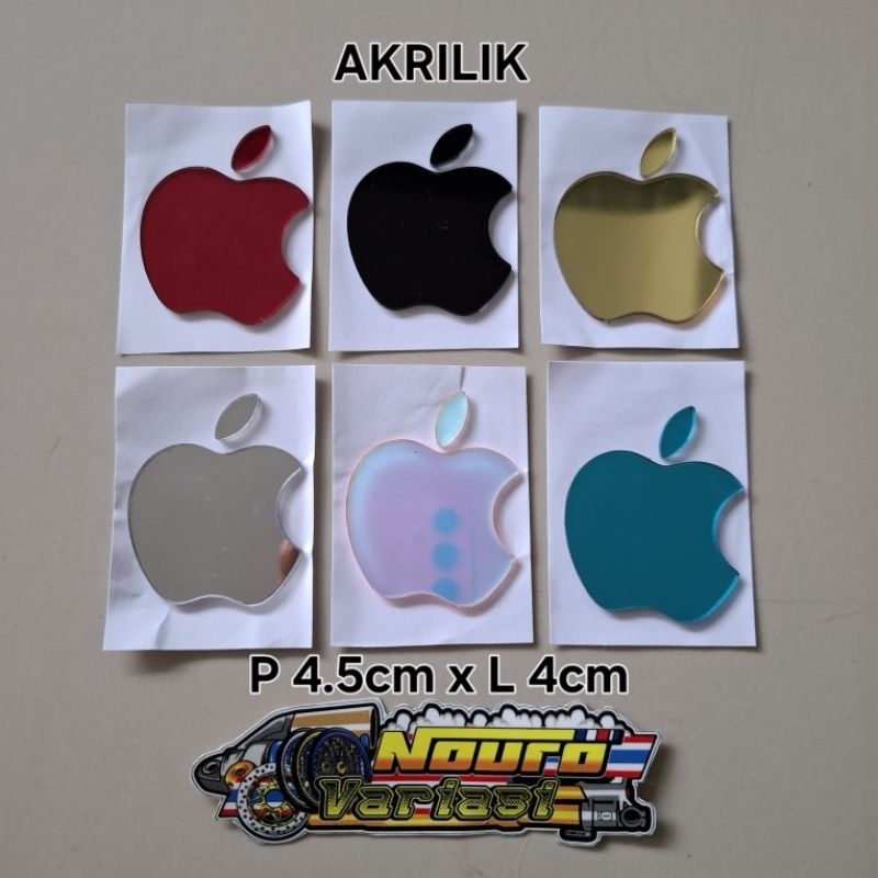 ตราสัญลักษณ์อะคริลิค iphone APPLE apple คุณภาพ