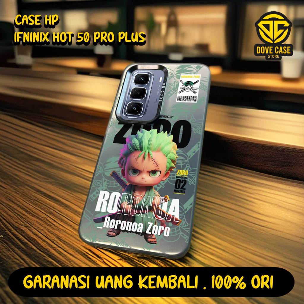 CASE INFINIX HOT 50 PRO PLUS 4G เคสใหม่ล่าสุด IMD HOLOGRAM 0N3 P13C3 - CASE IMD HYBRID PLATE HOLOGRA