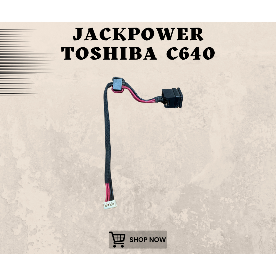 JACKPOWER LAPTOP TOSHIBA C640 SECOND