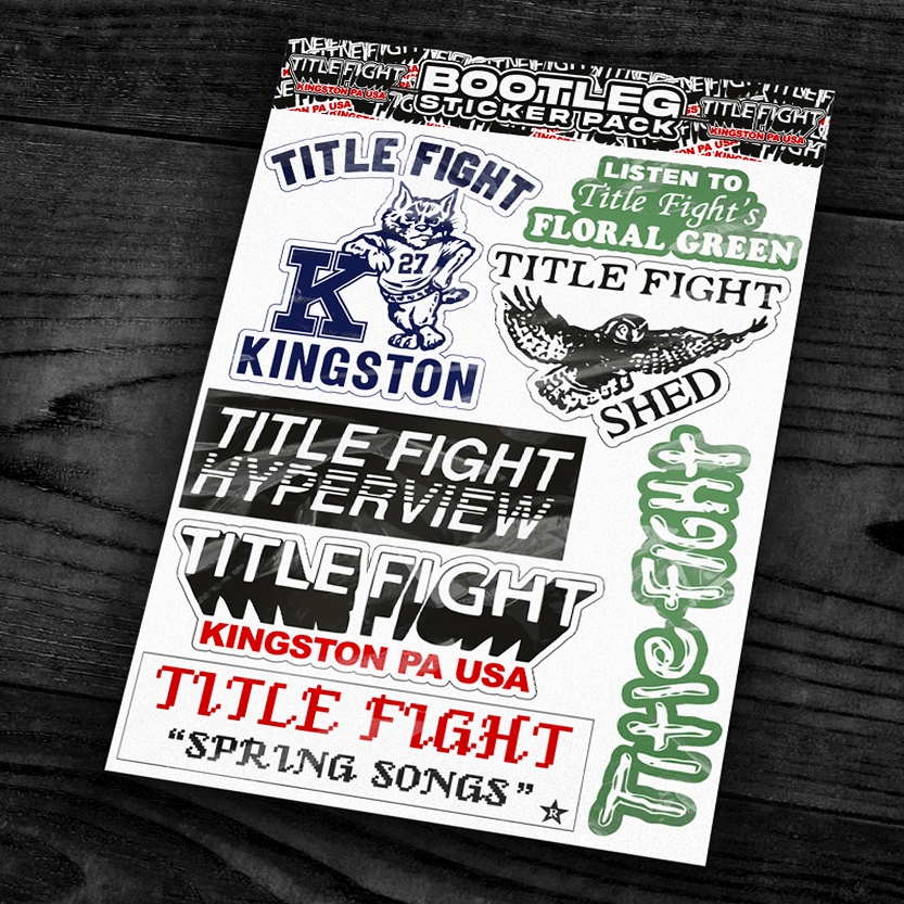 TLETLE FIGHT - สติ๊กเกอร์แพ็คแบนด์: TLETLE FIGHT (BOOTLE)