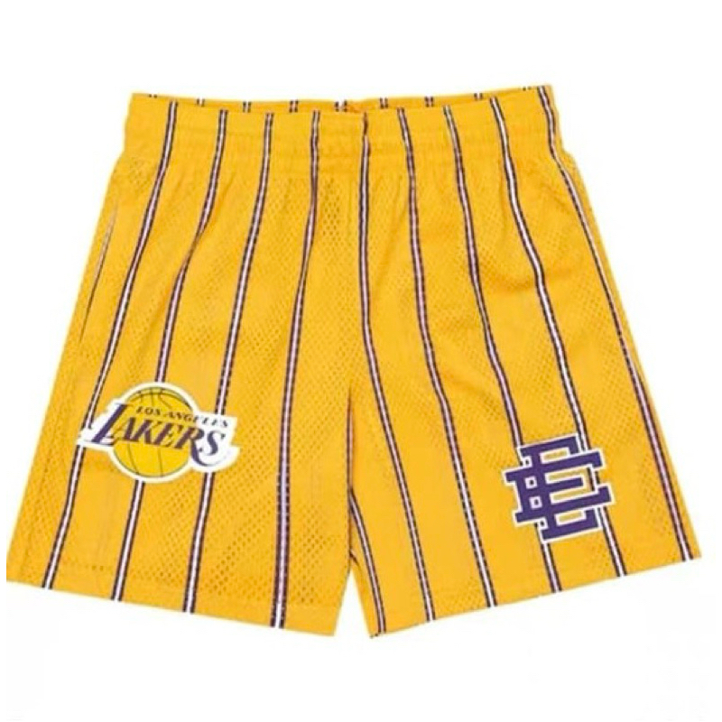 Eric Emanuel Team NBA กางเกงบาสเก็ตบอลนําเข้าคุณภาพสูง