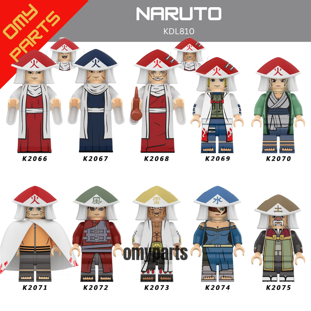 Kdl810 NARUTO HOKAGE CHARACTER LEGO ACTION FIGURE CHILDRENS TOY