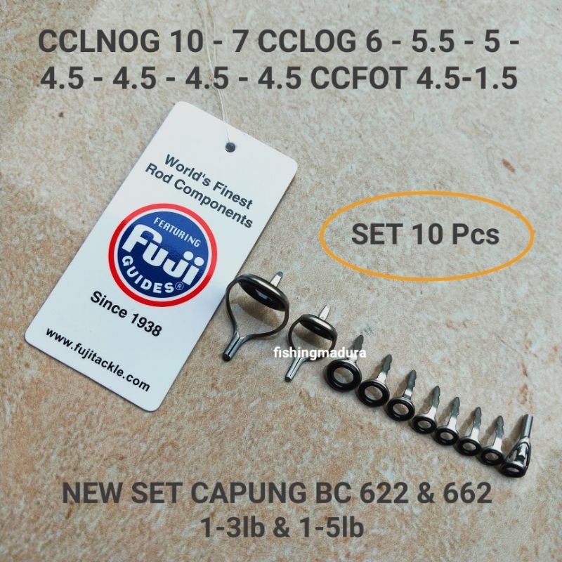 FUJI OXIDE SPINNING & BC FREAM TITANIUM RING GUIDE