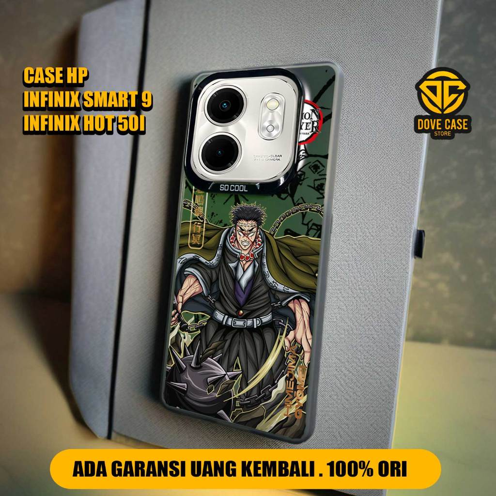 ใหม่ล่าสุด INFINIX SMART 9 CASE IMD HOLOGRAM CASE D3M0N SL4Y3R - IMD HYBRID PLATE HOLOGRAM CASE - D3