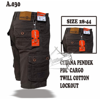 READY CELANA PENDEK PDL CARGO TWILL COTTON  PREMIUM LOCKOUT